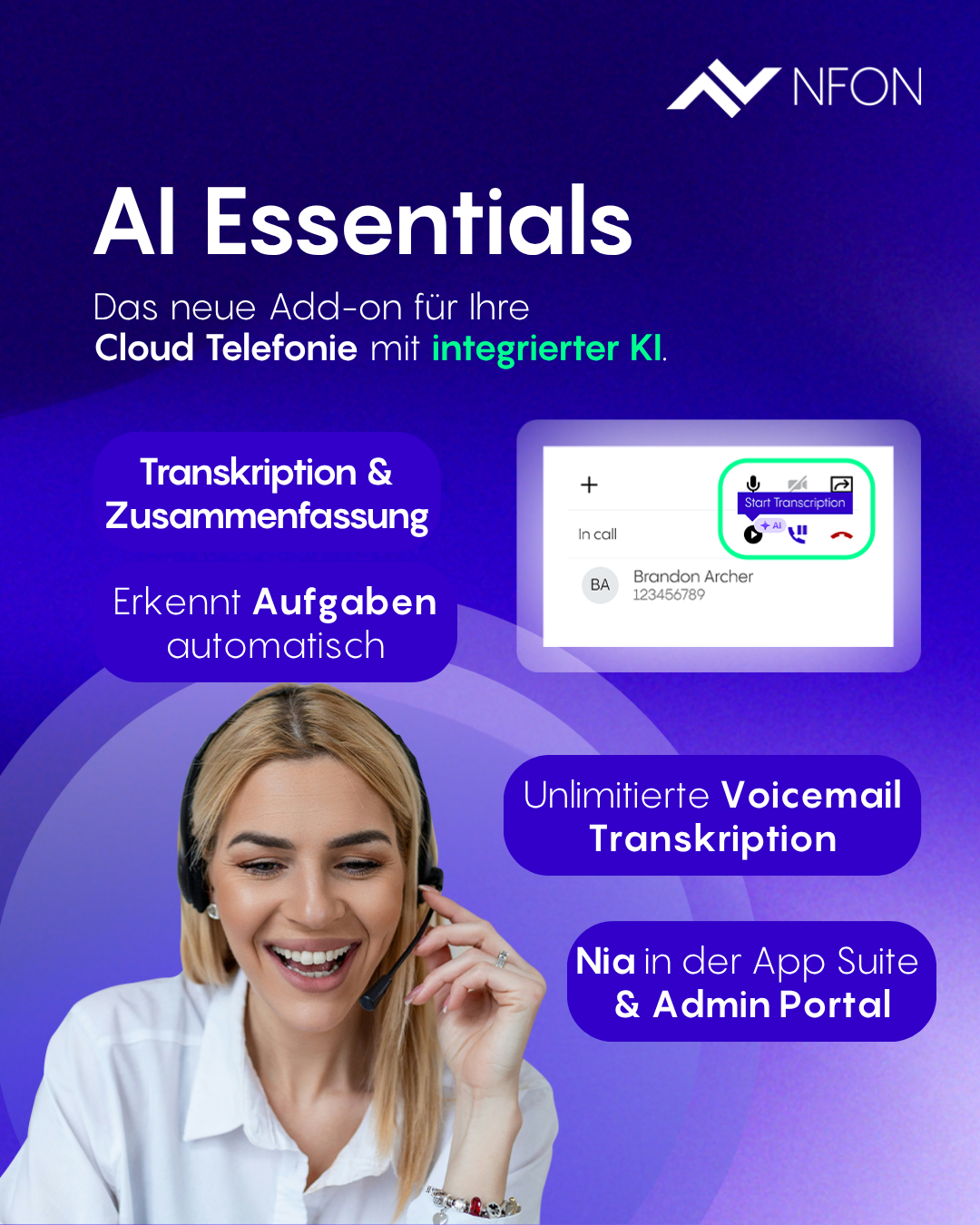 Smarte Kommunikations-Platform: Cloud-Telefonanlage von NFON